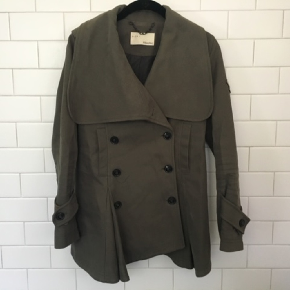 William Rast Green Army Jacket
